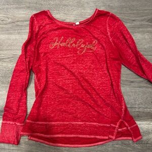 Cato Vibrant Red Top